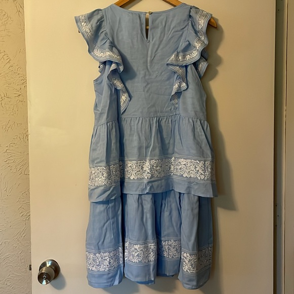 J Marie Collections Embroidered Mini Dress - Picture 4 of 5